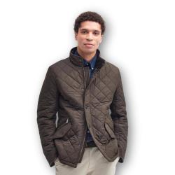 Veste Powell Quilted Jacket Olive - Barbour