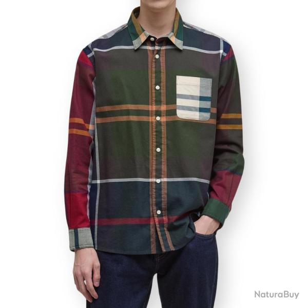 Chemise Patchwork Os Tartan - Barbour - chemise patchwork 44 2XL