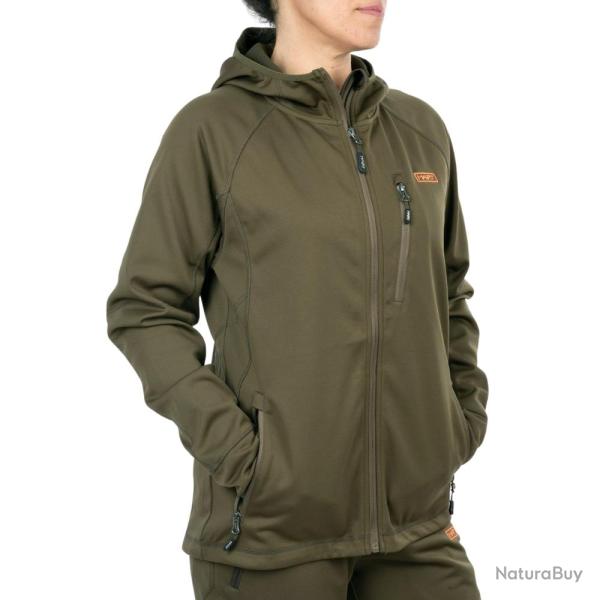 Veste de Chasse Femme HART STILK-HXT - Dark Olive - veste F Stilk hxt HartXL