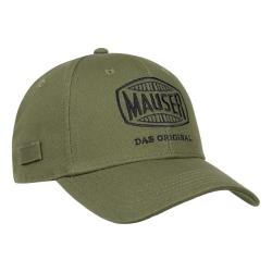 Casquette Logo Mauser en Toile Olive