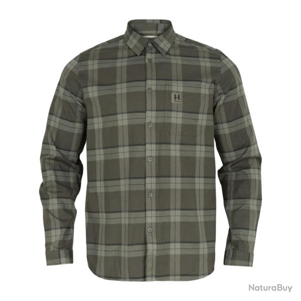 Chemise ML Fjell Green Check - H�rkila - chem fjell green check 4XL