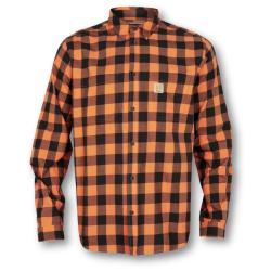 Chemise Scandinavian Mandarin Check - H&auml;rkila
