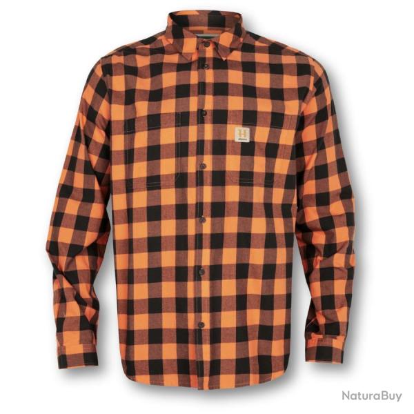 Chemise Scandinavian Mandarin Check - H�rkila
