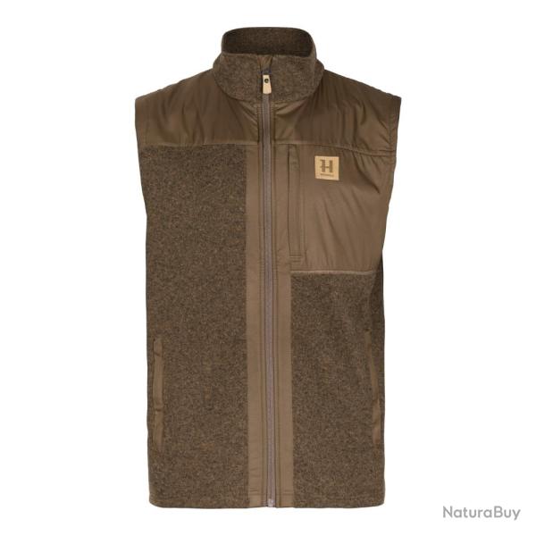 Gilet polaire Kalix Dark Earth - H�rkila - gilet pol kalix dark e M