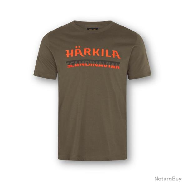 T-shirt Scandinavian Gape Leaf Orange - H�rkila - t-shirt scandi Grap L