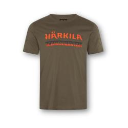 T-shirt Scandinavian Gape Leaf Orange - H&auml;rkila
