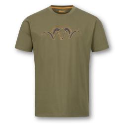 T-shirt Blaser Argali Outline T 26 - Vert Kaper Homme