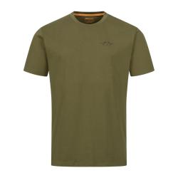 T-shirt Blaser Argali Badge T 26 - Dunkel Oliv Homme