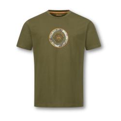 T-shirt Homme Blaser Argali Ring T 26 - Dunkel Oliv