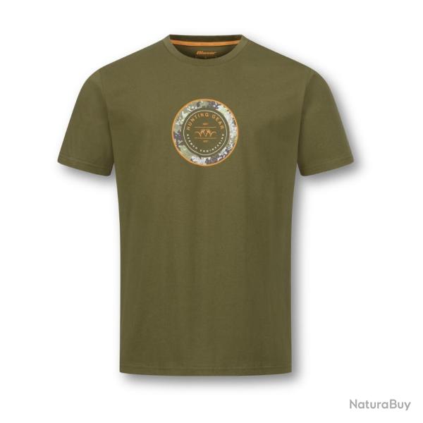 T-shirt Homme Blaser Argali Ring T 26 - Dunkel Oliv