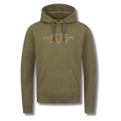 Sweat &agrave; Capuche Homme Blaser Argali Outline 26 - Vert Kaper