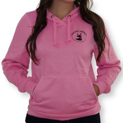 Sweat &agrave; Capuche Chasse Addict Signature Pink Edition Femme