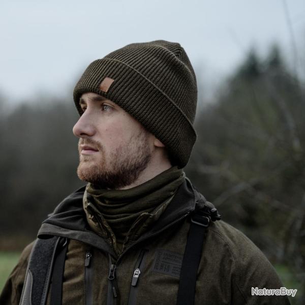 Bonnet Laine M�rinos Seeland Haze Membrane - Coupe-vent