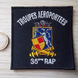 &eacute;cusson 35 &eacute;me r&eacute;giment artillerie parachutiste  insigne militaire