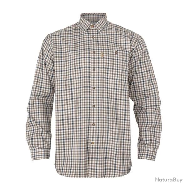 Chemise Chasse H�rkila Milford - Blue Beige