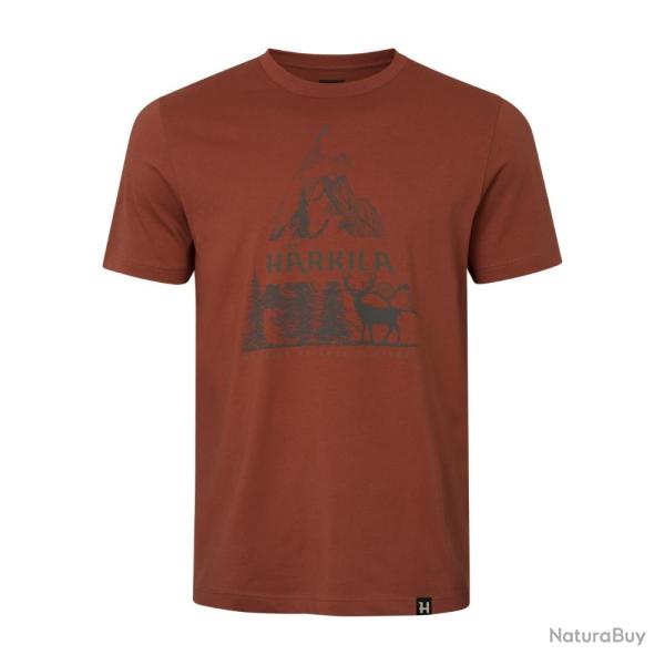 T-Shirt H�rkila Nature S/S - Autumn Orange