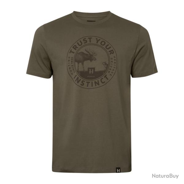 T-Shirt H�rkila Moose S/S - Vert
