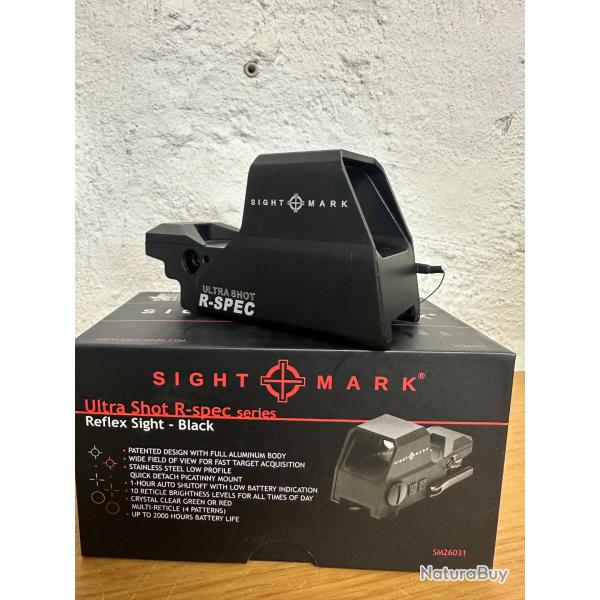 Viseur point rouge SIGHTMARK Ultra Shot R-Spec Reflex Noir Multi-R�ticule