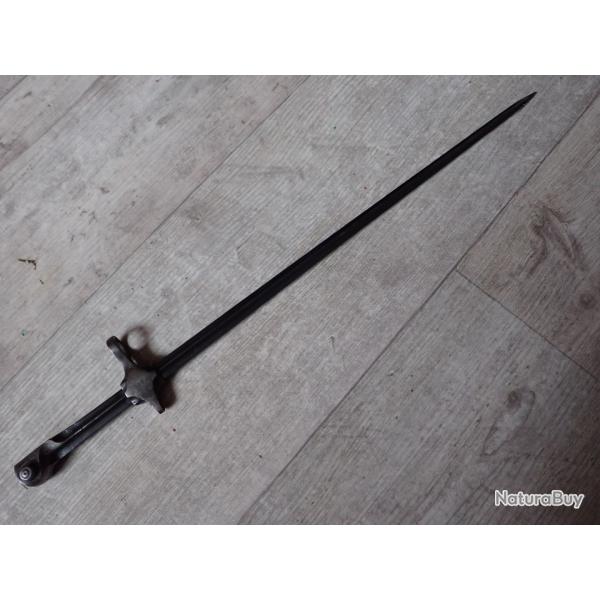 Sans matricule : Ba�onnette de cycliste Suisse pour fusils k11 ou K31. Douille de 14 mm
