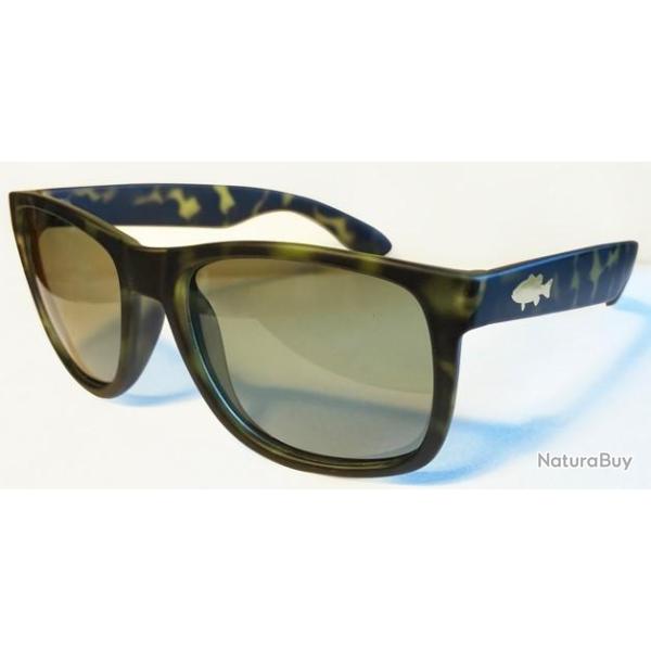 LUNETTES EASY FISH PHOTOCHROMIC - BLACK BASS GREEN