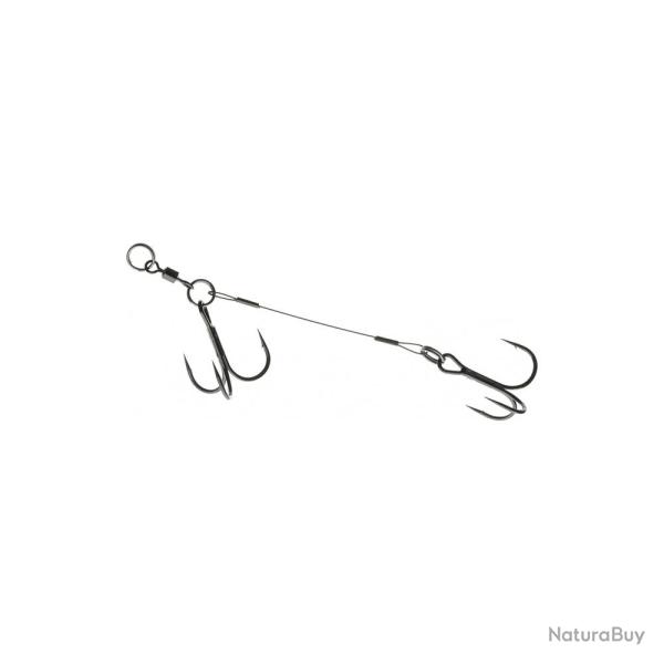 MONTURE DAIWA PROREX SCREW IN ASSIST HOOK 2/0