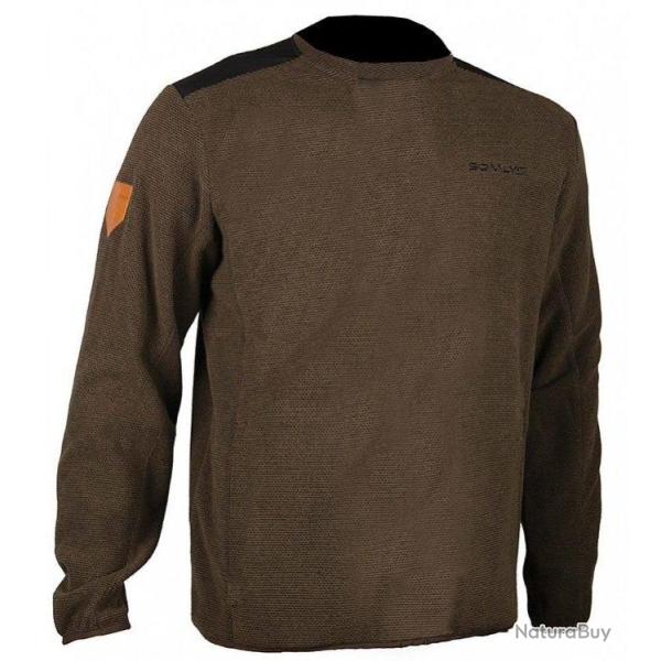 Pull col rond vert SOMLYS-M