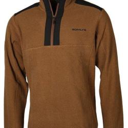 Pull col montant Classie beige SOMLYS-4XL
