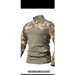V&ecirc;tement tactique type arm&eacute;e chemise de combat