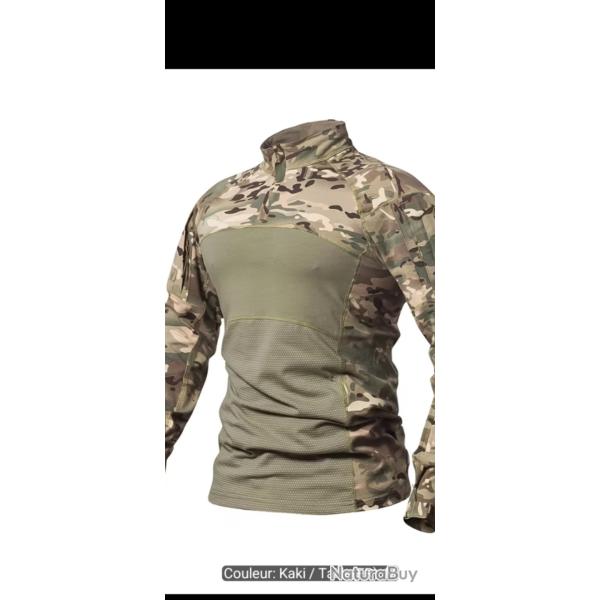 V�tement tactique type arm�e chemise de combat