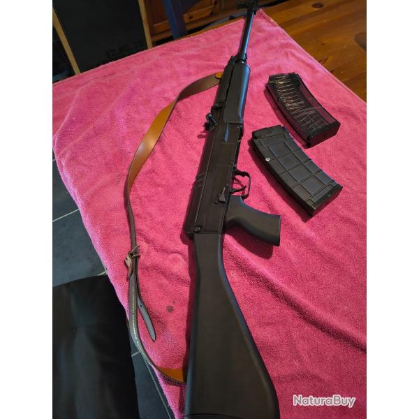 carabine  CSA vz58 sporter rifle a r�p�tition manuel  cat�gorie C 2 chargeurs tbe