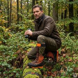 Chaussures-gu&ecirc;tres de chasse CRISPI Highland Pro GTX BOA orange 42