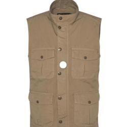 Barbour veste gilet casual corbridge stone