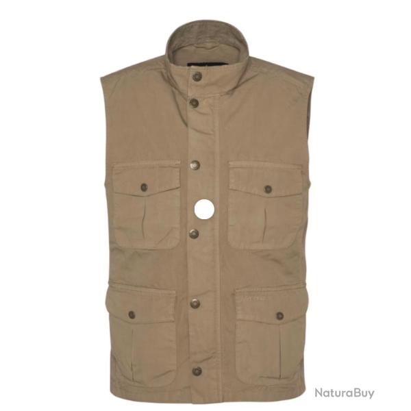 Barbour veste gilet casual corbridge stone