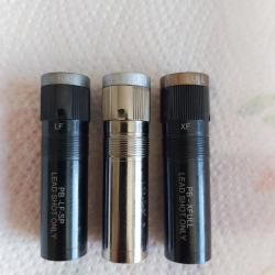 VEND LOT DE 3 CHOKES VICTORY POUR FUSIL BERETTA CALIBRE 12.