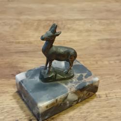 petite statuette bouquetin chamois / chasse montagne