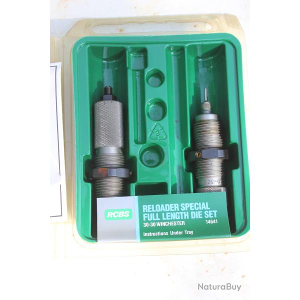 Jeu d'outils RCBS 30-30 Winchester / WCF
