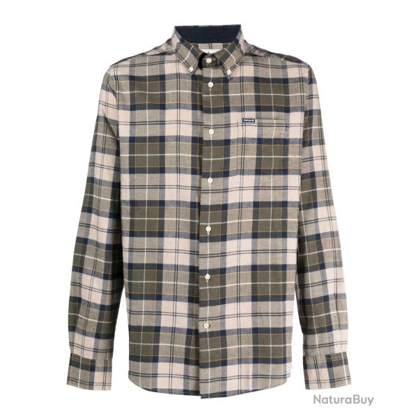 Barbour chemise portdown beige kaki marine