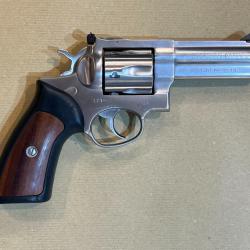 revolver RUGER GP100 inox calibre 357 mag canon de 4"