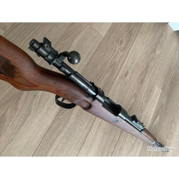 Mauser 98k Allemand reconditionnement Zastava Yougoslavie cal:8x64S avec munitions et accessoires.