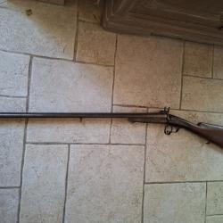 Fusil de chasse &agrave; chiens ext&eacute;rieurs avant 1900