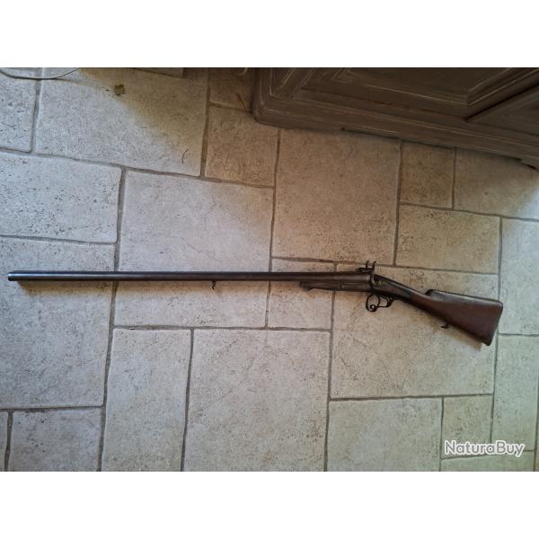 Fusil de chasse � chiens ext�rieurs avant 1900