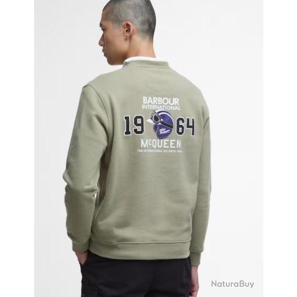 Barbour international sweat Gilles Steeve Mc Queen