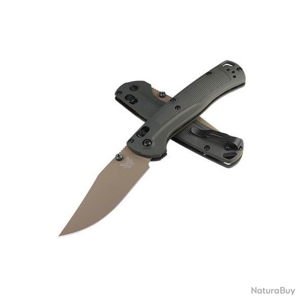 Couteau pliant Benchmade Taggedout Grivory olive