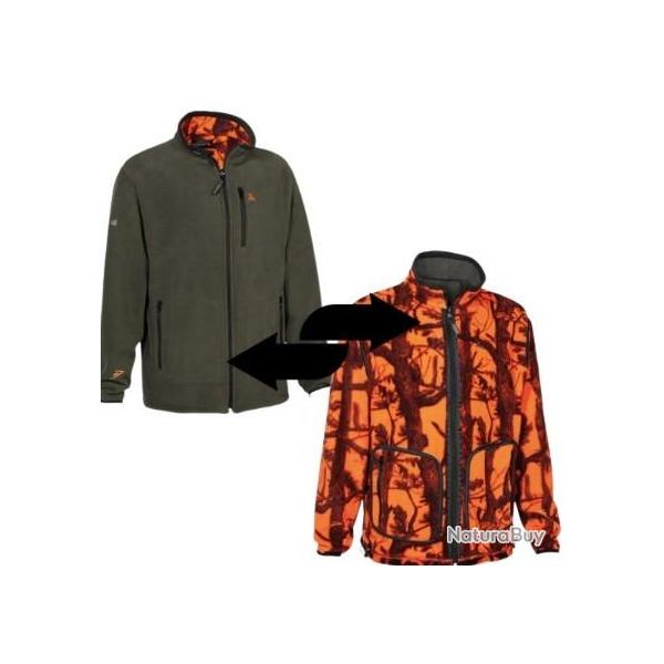 ProHunt - Blouson Polaire Coupe Vent R�versible XL