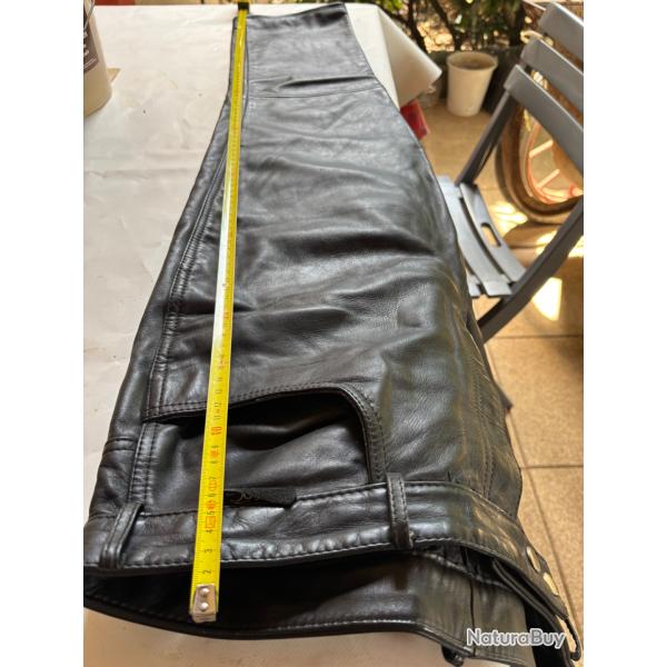 Pantalon cuir chasse Raberg T 48 comme neuf