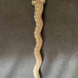 ANCIEN SUPERBE KRISS / KERIS INDONESIEN, TOP QUALITE, PAS DE FOURREAU
