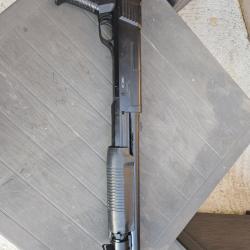 M56B Pump Shotgun - Black - Tri-shot