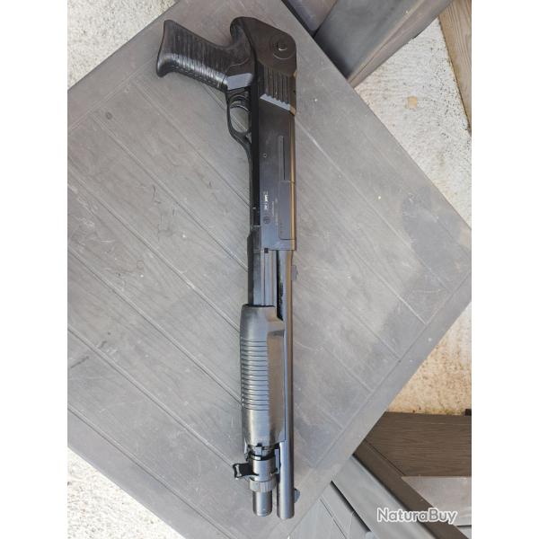 M56B Pump Shotgun - Black - Tri-shot