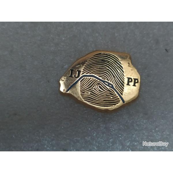 PINS POLICE NATIONALE IDENTITE JUDICIAIRE DE LA PREFECTURE DE POLICE DE PARIS