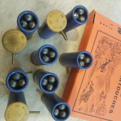 Cartouches a broche cal 12 chevrotinne